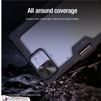 Nillkin Bumper atverčiamas smūgiams atsparus dėklas (Xiaomi Pad 7/Pad 7 Pro/Pad 8/Pad 8 Pro) Nillkin Bumper atverčiamas smūgiams atsparus dėklas (Xiaomi Pad 7/Pad 7 Pro/Pad 8/Pad 8 Pro)